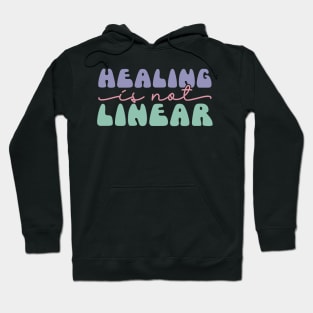 healing is not linear Hoodie